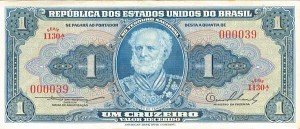 Brazil - P-150a - 1 Cruzeiro - Foreign Paper Money